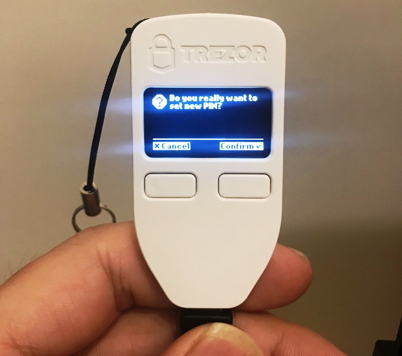 Trezor Setup Pin