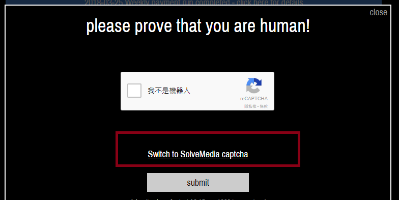 recaptcha